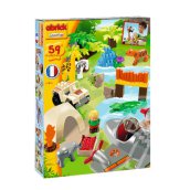Abrick: Szafari 59 darabos építőjáték