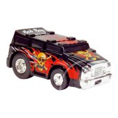 Dickie Bad Boy autó - 8 cm, fekete