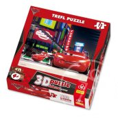 Verdák Villám McQueen 3D puzzle 72db-os