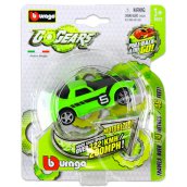 Bburago Go Gears hátrahúzós kisautók - zöld versenyautó