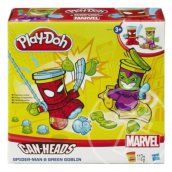 Play-Doh Marvel: Pókember és Zöld manó tégelyfej gyurmafigura szett - Hasbro