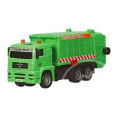 Dickie: City Cleaner kukásautó - zöld