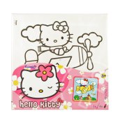 Hello Kitty: Festővászon kerettel - Hello Kitty repülővel