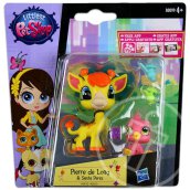 Littlest PetShop: 2 db-os készlet - Pierre de Long és Siesta Perez