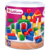 Eichhorn fa építőkocka vödörben - 100 db-os