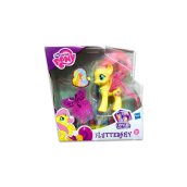 Én kicsi pónim: Fluttershy pónifigura csillámos fésűvel