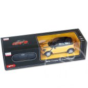 RC Mini Cooper S Countryman sárga távirányítós autó 1/24 - Mondo Motors
