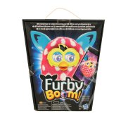 Furby Boom interaktív plüssfigura - rózsaszín-fehér