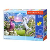 A hercegnő és az unikornis 180 darabos puzzle