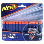 NERF N-Strike Elite: Kék lőszer utántöltő készlet - 12 db
