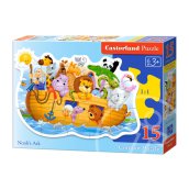 Noé bárkája 15 darabos sziluett puzzle