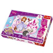 Disney hercegnők: Szófia hercegnő Magic Decor puzzle - 15 db