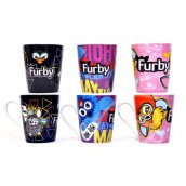 Furby porcelán bögre