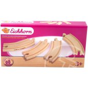 Eichhorn rövid kanyarodó sínek - 4 db