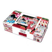 Minnie egér puzzle fémdobozban - 160 db