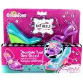 Crayola Creations: Cipőtervező - 2 db-os - világoskék-lila