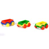 Wader: Kid Cars teherszállító vonatkocsi fiús színekben