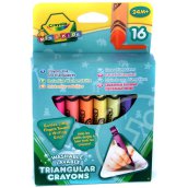 Crayola Mini Kids: Háromszög tömzsi viaszkréták - 16 db