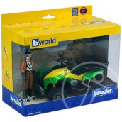 Bruder Bworld - Quad sofőrrel