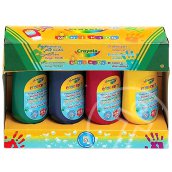 Crayola Mini Kids: Lemosható ujjfesték készlet