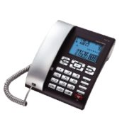 6025CID telefon, fekete/ezüst szín