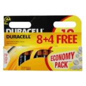 Duracell BSC 12 db AA elem