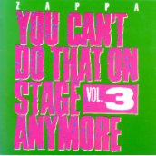 You Can't Do That On Stage Anymore Vol. 3 CD