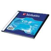 CD-R lemez 700 MB 52x, vékony tok, DataLife