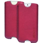 CRISXL06 iPhone 5 piros bőrtok