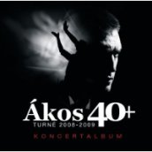 40+ Turné 2008-2009 Koncertalbum CD