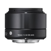 Sony 19mm f/2.8 (A) EX DN fekete objektív