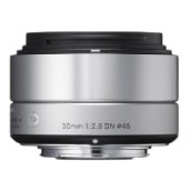 Sony 30mm f/2,8 (A) EX DN ezüst objektív