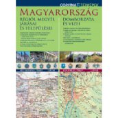 Magyarország közigazgatási és domborzati duótérképe, 1 : 575000