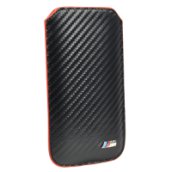iPhone 5/5S fekete bőrtok