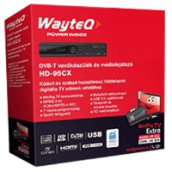 MindigTV Extra 1 éves Alapcsomag Wayteq DVB-T beltéri egységgel